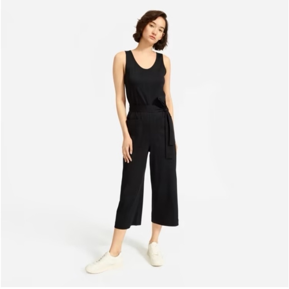 EVERLANE The Luxe Cotton Jumpsuit